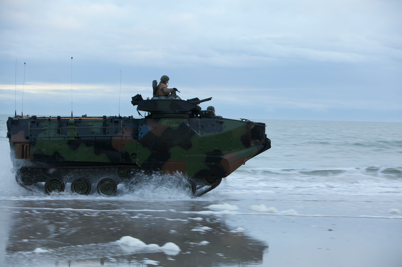 Some things never change: Future Marines will continue to use some form of Amphibious Assault Vehicles (AAVs). Source: Lance Cpl. Christopher Mendoza via DVIDS